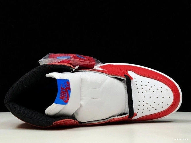 1 OG (Toddler) Jordan HIGH 'Spiderman' - Retro AQ2665-602 0504